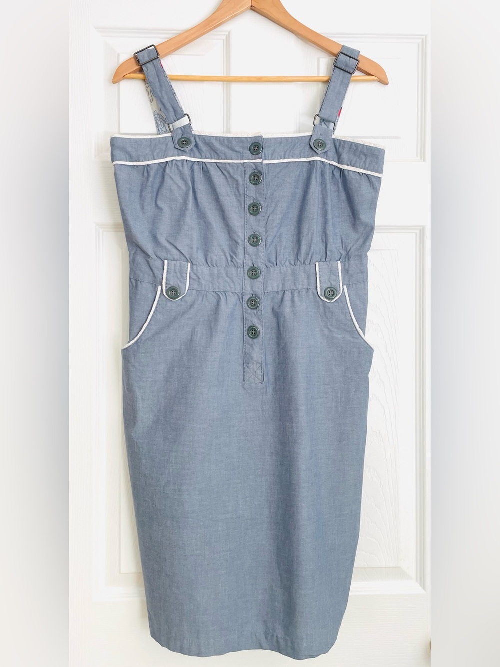NWT Gentle Fawn Button-Front Sundress Size L